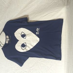 Size M Mens Comme des Garcons PLAY T Shirt